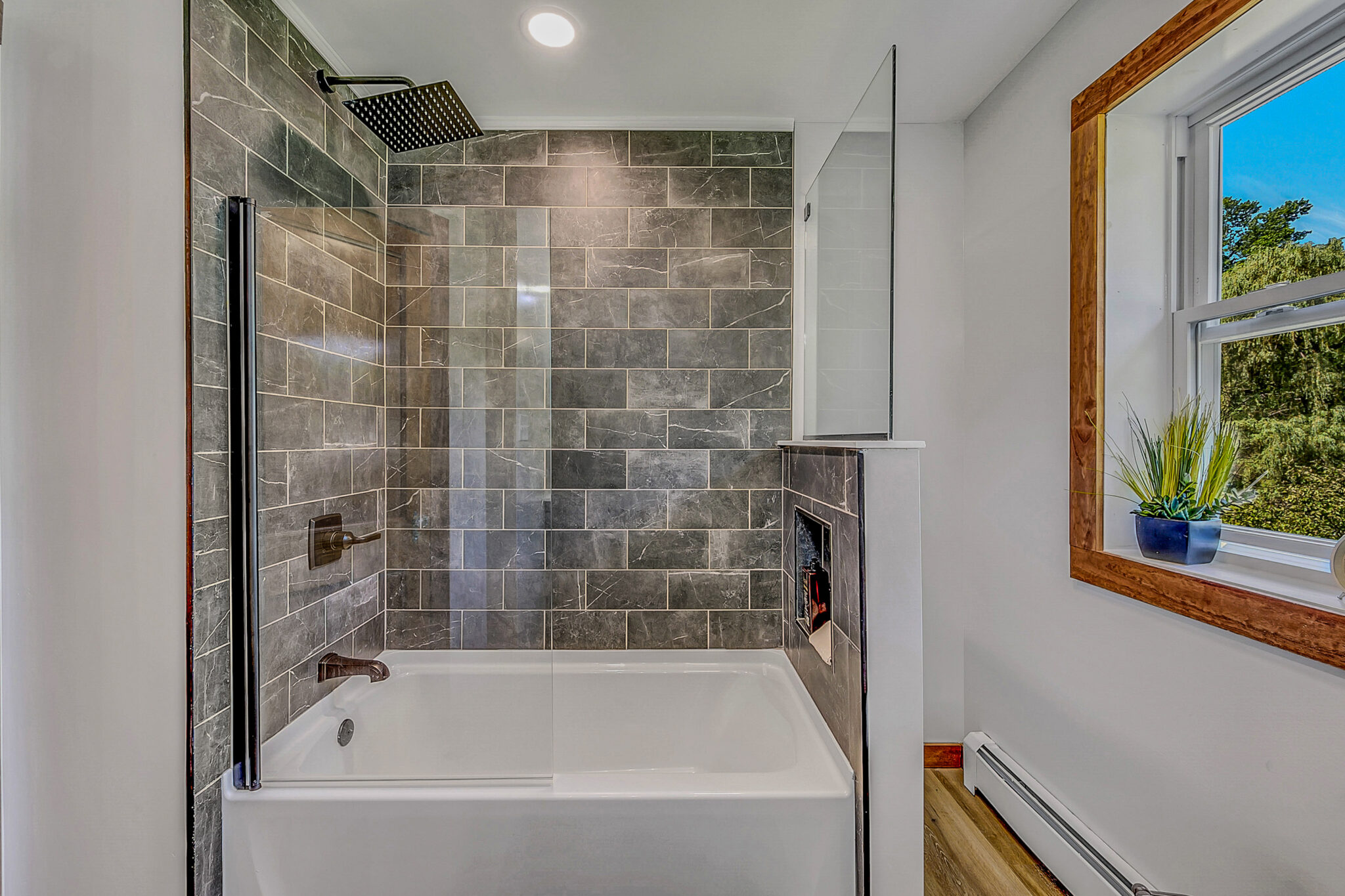 Bathroom Shower & Tub Renovation at 1714 W 8th St, West Wyoming, PA