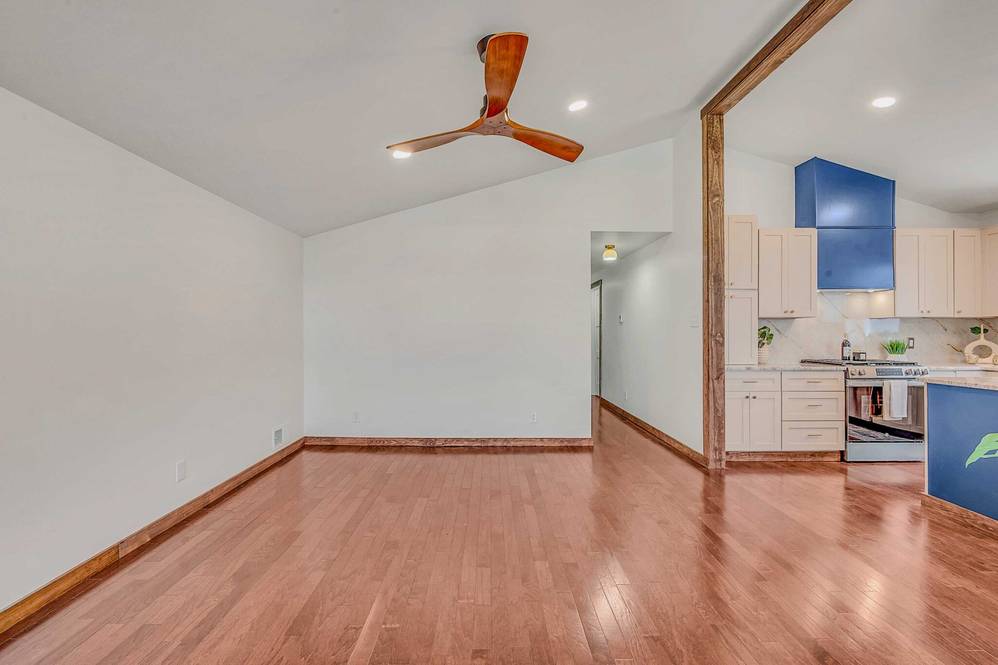 Fully renovated Living Room on Dawes Ave in Kingston, PA