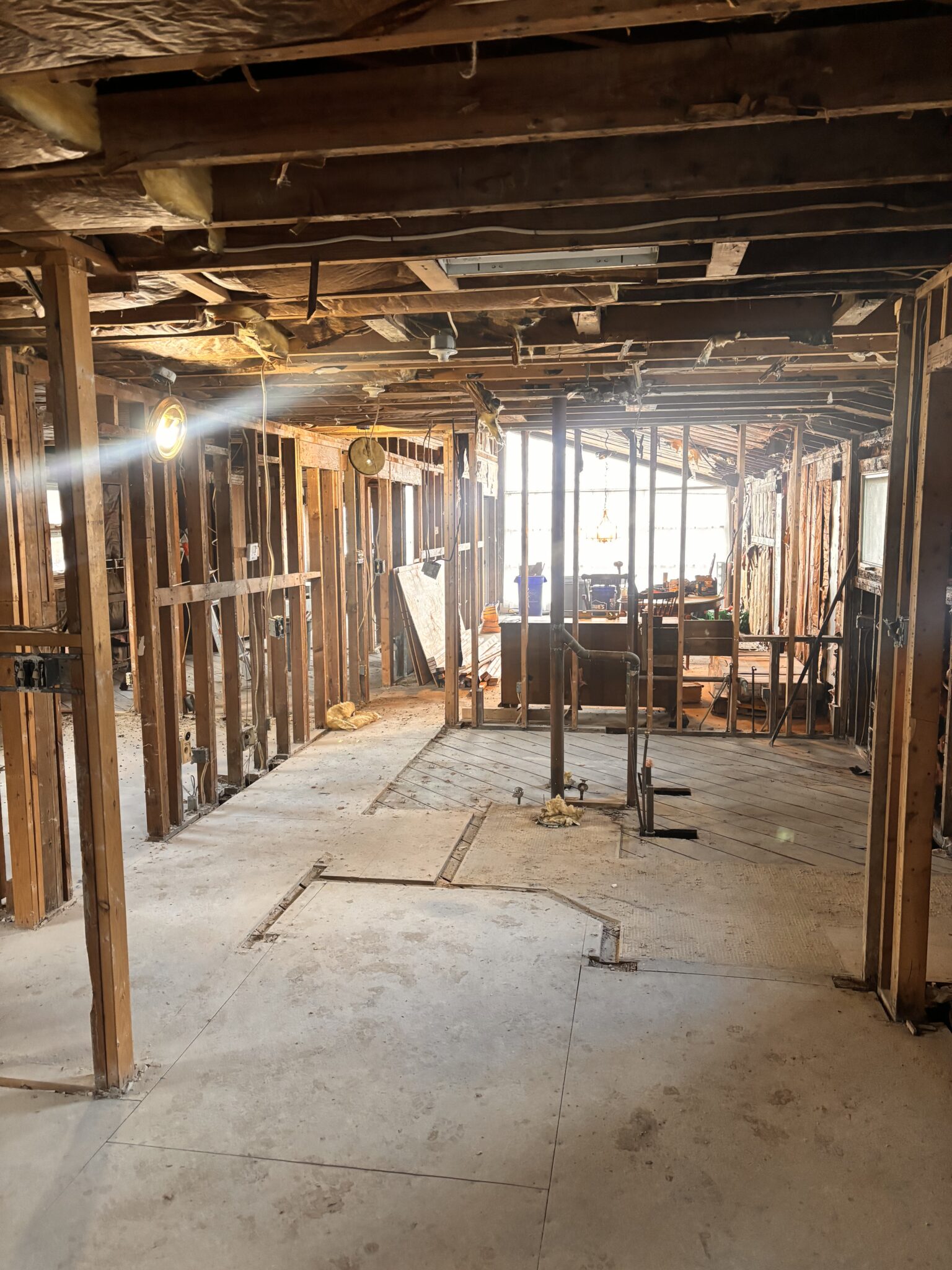 Interior Before Photo of a Home Renovation on Dawes Ave in Kingston, PA 18704