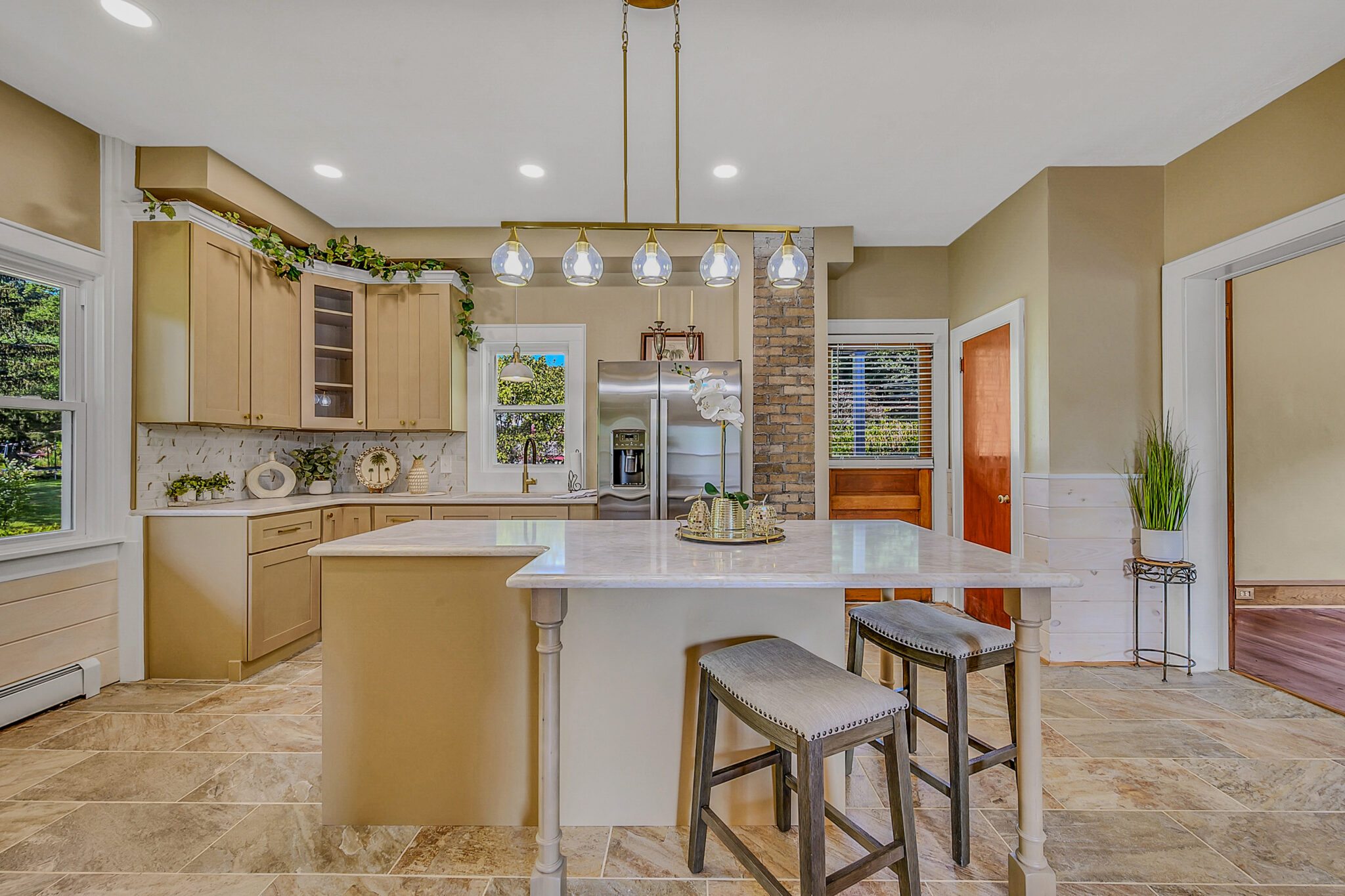 Fully Remodeled Kitchen at 1714 W 8th St, West Wyoming, PA